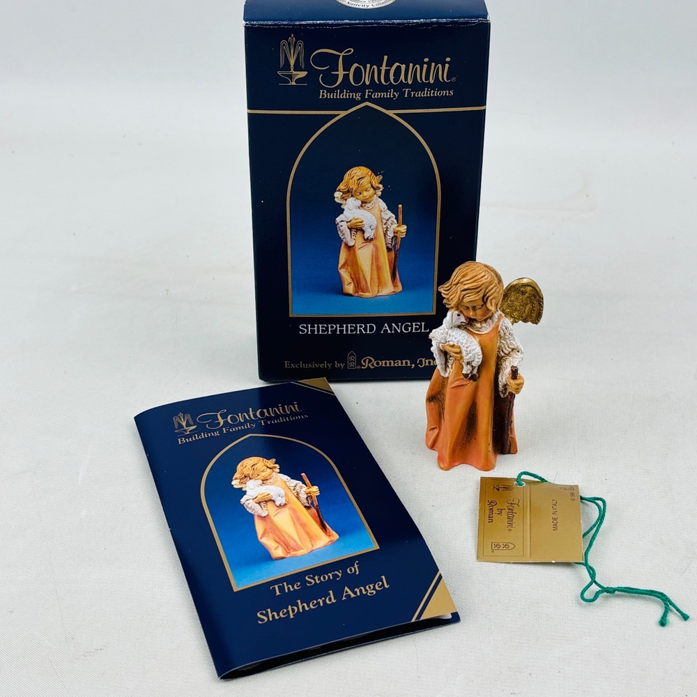 Fontanini Shepherd Angel Figurine 5" Collection Nativity‎ 43529 Roman Box